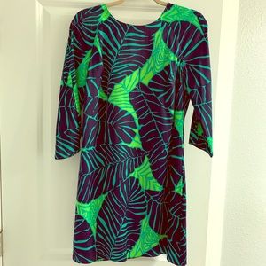 Lilly Pulitzer Carol Shift Under the Palms Size 6